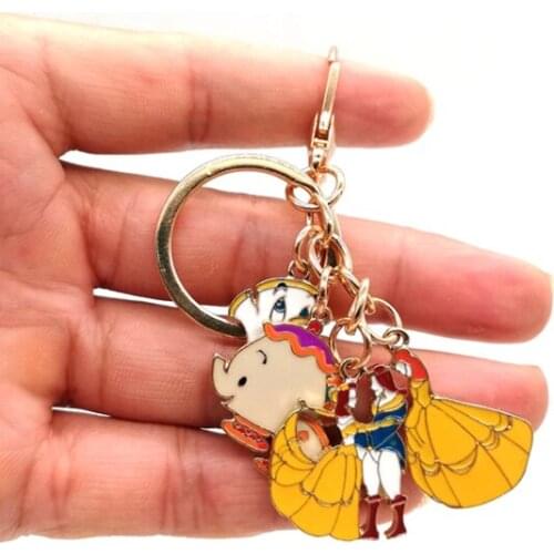 10 pcs Key Chain Cartoon Keychain Key Ring