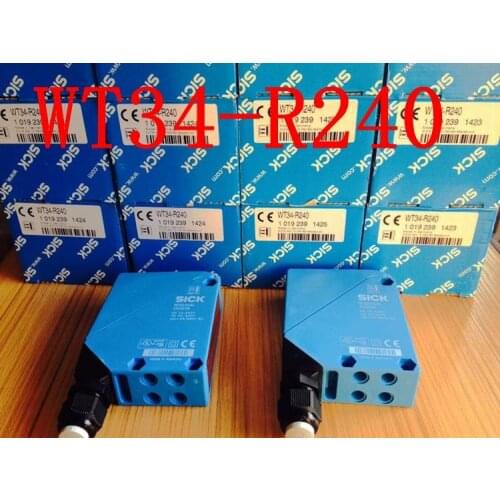 100% New original SICK diffuse reflected photoelectric switch WT34-R240