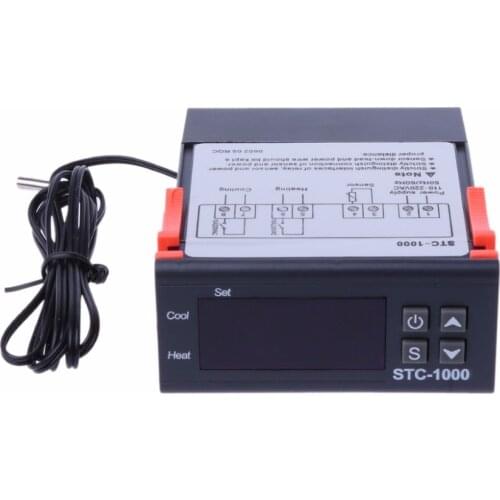 110V-220V Digital STC-1000 All-Purpose Temperature Controller Thermostat Sensor Temperature Control Products