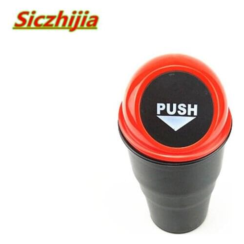 Creative small portable car garbage multifunctional office garbage clean storage for Geely Vision SC7 MK CK Cross Gleagle SC7