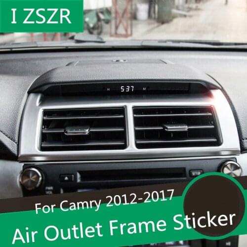 Interior Modified Ornaments / Accessories Air outlet Protective Sticker For Toyota Camry 201-2017 Z2EA415