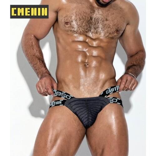 New Arrival Cotton Underpants Gay Men Sexy Mans Underwear Thong Men Jockstrap Comfortable Mens Thongs And G strings U Pouch