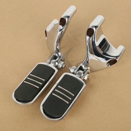 Motorcycle Footpegs Rest Mount Bracket For Harley Sportster XL 883 1200 2004-2013