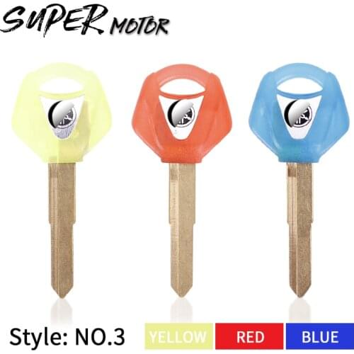 Motorcycle Blank Keys Uncut Blade K For YAMAHA YZF600 YZF1000 FZR250 FZR400 R1 R6 XJR1200 XJR1300 FJR1300 SR400 XVS400