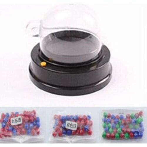 Manual lucky wheel lottery machine number prediction lottery turntable props simulation selection number shake machine