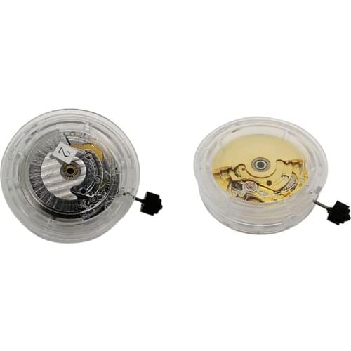 LBER 1 PCS Metal Silver/Gold ETa 2824 Movement Replacement Mechanical Automatic Movement Date Display Watch Repair Tool
