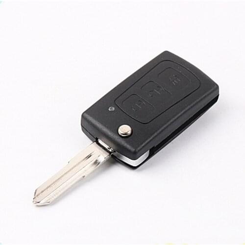3 Buttons Replacement Flip Folding Remote Key Case Shell For Great Wall H3 H5 Ao Keyless Entry Fob Key Cover