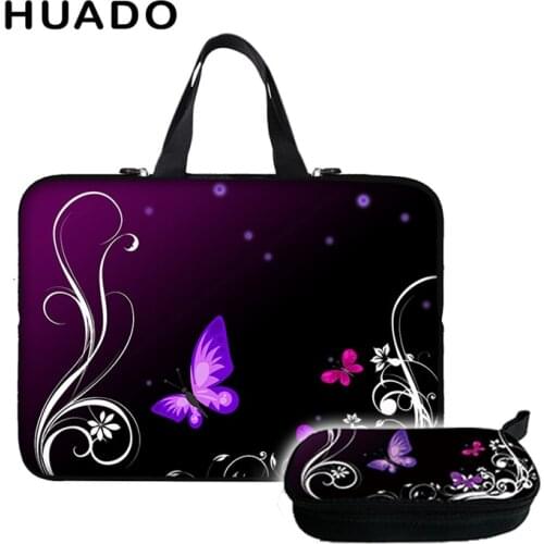Butterfly laptop bag 15.6" notebook case 13" computer accessories bag 17" 12" 14" tablet sleeve for mac pro 15/xiaomi 13.3/ asus