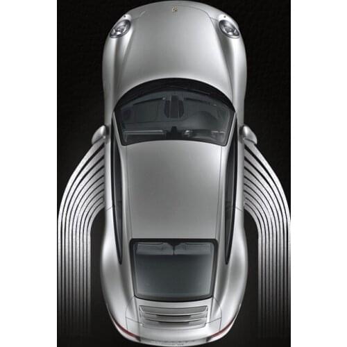 Universal Angel Wings Car welcome lights Spotlight Door Projector Light Ghost Shadow Puddle 12V-24V For BENZ AUDI BMW VW ETC