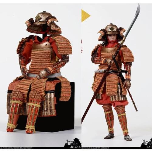In Stock IQOMODEL 91005B 1/6 Scale Takeda Shingen Brass Armor Female Sider Room Badong Full Set Collectible Action Figure Toys