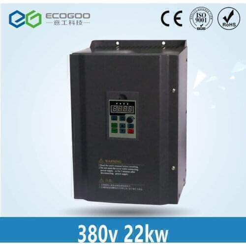 VFD 380V 22KW Variable Frequency Inverter of Triple (3) Phase for Motor Speed Control