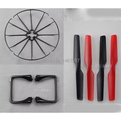 WLtoys V686 V686G JJRC V686 Spare Parts V686 Quadcopter Propellers and V686 Propeller Guard Landing gear