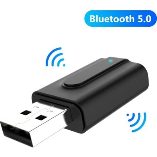 2 in 1 Bluetooth 5.0 USB Receiver Transmitter Adapter for PC Laptop Speaker Box