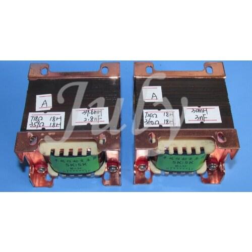 5K: 5K drive transformer, 6F6, 6P14, 6N11, 12AU7 and other electronic tubes, can pass DC 25mA, two iron cores are optional