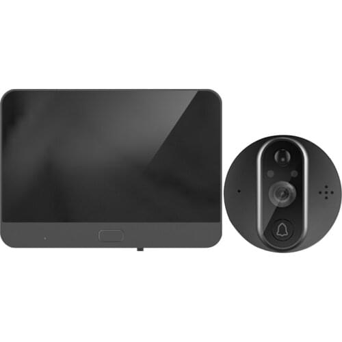 Wireless Smart Video Doorbell IP CAMERA WiFi Tuya App Smart Door Viewer PIR Motion Rechargeable Security Bell Intercom System