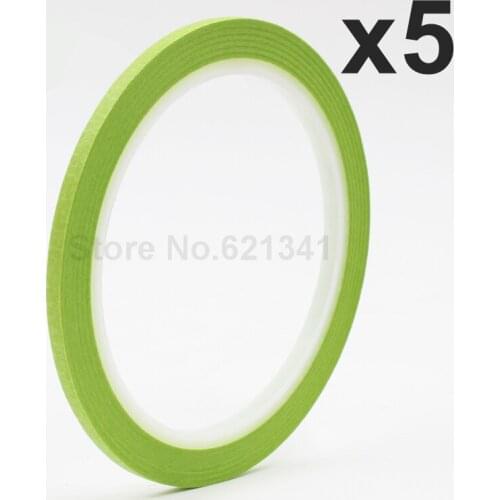 5Rolls 4mm x 25m Draping Tape Pattern Making Supplies Masking Tape & Nail Art Tape Free Shipping