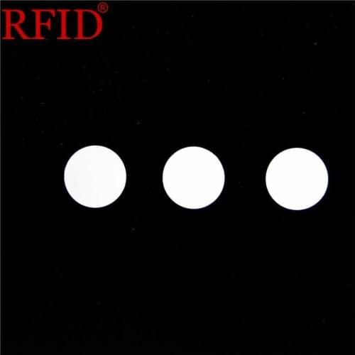 ID 125khz EM4305 EM4205 25mm Writable Replicable RFID Circular Coin Keyfobs Copy Proximity Access Control Card Fast Shipping 1