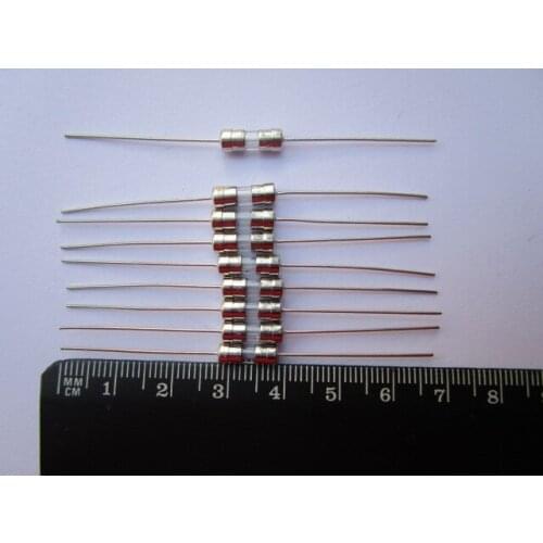 3.6x10mm T5A Slow Bow Miniature Glass fuses with Fine wire 600 pcs per Lot