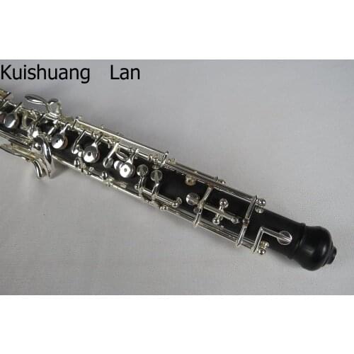 New advanced oboe Silver plated C key full-automatic composite wood oboe