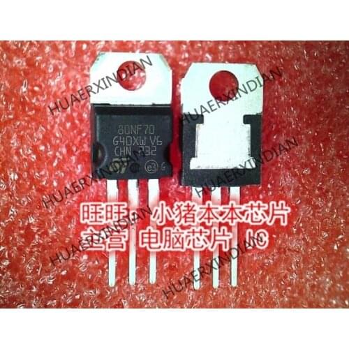 New original 80NF70 ST80NF70 TO220 High Quality