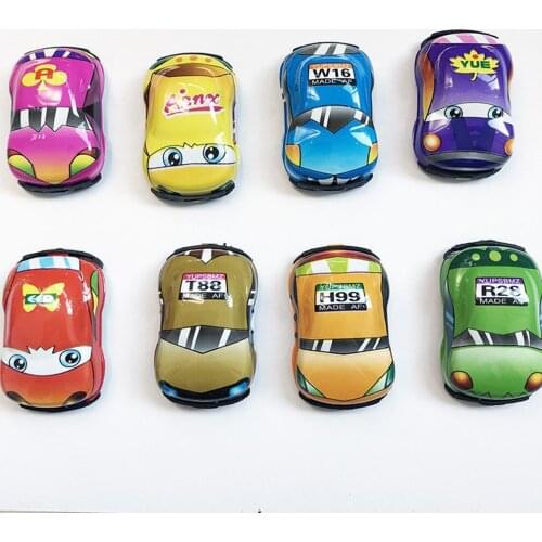 New Hot Cute Cartoon Mini Vehicle Car Toy Pull-back Style Truck Wheel Educational Toy for Kids Toddlers Diecast Model Car Toys