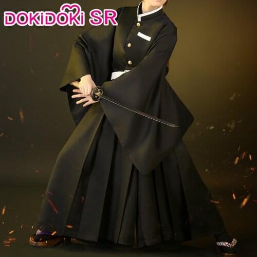 DokiDoki-SR Anime Cosplay Demon Slayer: Kimetsu no Yaiba Cosplay Costume Tokitou Muichirou Cosplay Kimetsu no Yaiba Costume Men