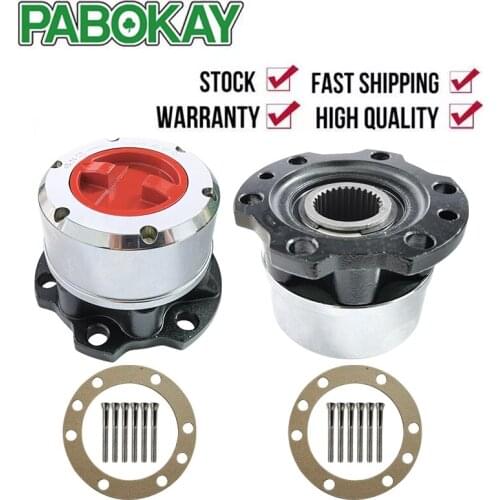2 pieces x Fit For TOYOTA Land Cruiser HiLux Pick Up HZJ80 FZJ 4 Runner free wheel locking hubs B048HP AVM421HP AVM521HP