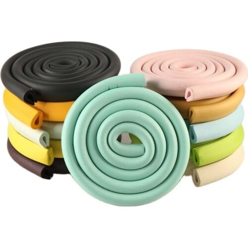 ''U' Style 2m New Baby bumper strip Baby Safety Corner protector Glass Table Edge Corner Guards Cushion Strip
