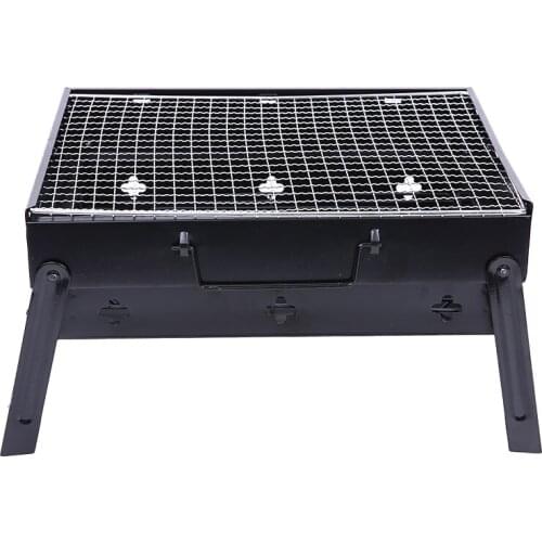 Charcoal Grill Outdoor Folding Portable Charcoal Barbecue Grill For Camping Picnic