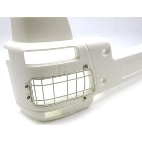 1 / 14 RC Tractor Dumper Model Iveco Toy Car Shell Headlight Protection Net