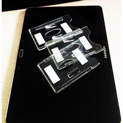 100pcs/lot UHF RFID long range passive cards holder for using in car windowshield for parking system Card Slot