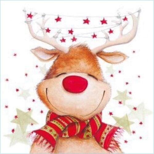 New 5D Christmas reindeer cartoon Diamond Painting Full Drill Nouveaute DIY Mosaic Embroidery 5D Cross Stitch home decor gifts