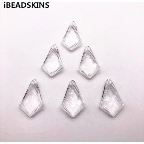 New arrival 39x25mm 110pcs clear Acrylic drop shape beads for stud earrings/earrings accessories/Earring parts/ jewelry DIY