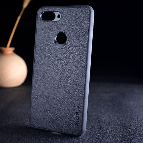 Case for Xiaomi Mi 8 Lite luxury Vintage Leather skin capa with Slot phone cover for xiaomi mi 8 lite case funda coque