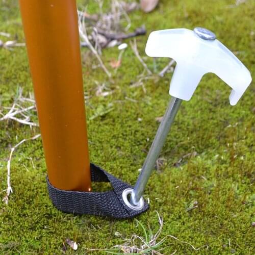 Tent Nail Fixing Buckle Outdoor Camping Fishing Canopy Pole Holder Tent Awning Accessories Pole Fixing Buckle