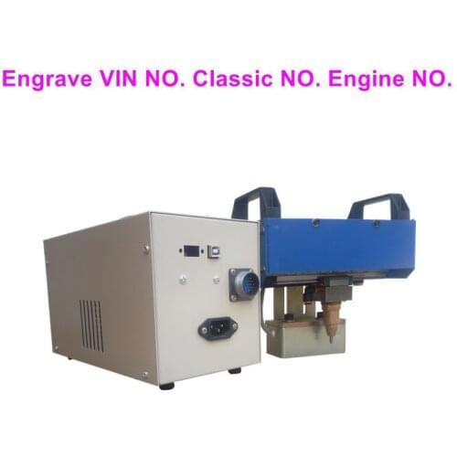 Hot supply cnc dot peen marking machine for chassis number , vin number marking pneumatic marking machine for stainless steel