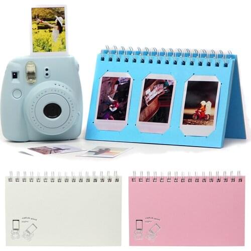 Gosear 3inch Photo Album Picture Case with 60 Pocket for Fujifilm Instax Mini 7s 8 8 9 25 26 50s 70 90 Film Polaroid LOMO Photo