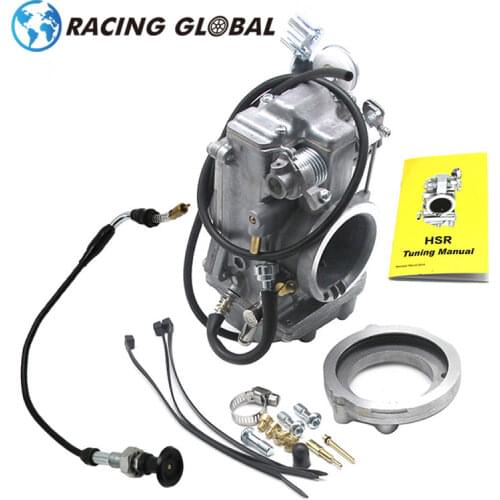 ALCON-Carburedor For Mikuni Type HSR42 TM42 HSR45 TM45 HSR48 TM48 Carburetor For Harley EVO Evolution Pump Performance