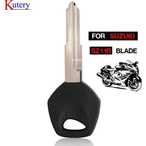 Kutery Blade Blank Key For Suzuki magnet Anti-theft lock key AN250 AN400 AN650 Burgman Magnetic Sj50 V125G V125S V50 AG50 60