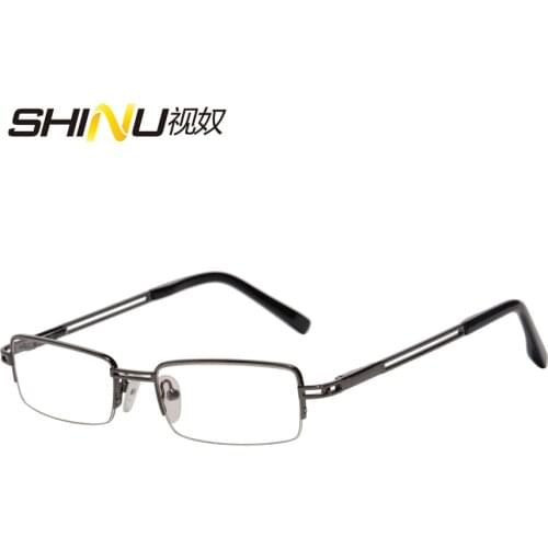 Hot Sale Half Rim Metal Optical Glasses Frame Fashion Women Men Prescription Eyewear Frames Myopia Eyeglasses Frame Oclus