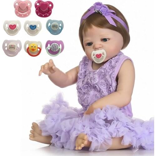 Reborn Doll Accessories Magnetic Pacifier Soother Baby Pacifier Rebirth Doll Accessories Magnetic Nipple For Doll Toy Pacifier