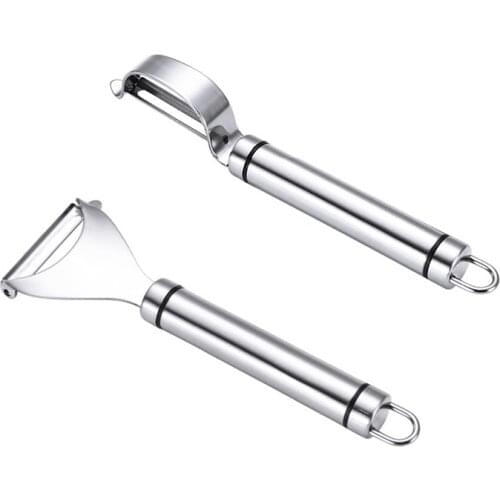 Leeseph Vegetable Peeler Set with 18/8 Stainless Steel Swivel Blade for Potato, Carrot, Apple, Citrus, Kitchen Tools