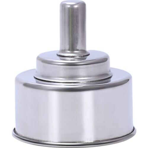 Stainless Steel Alcohol Burner, Lab Spirit Lamp, 200 Ml (6.7 Oz)