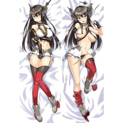 New Japanese Cool Anime BL Pillowcase Kantai Collection Nagato Otaku Dakimakura Gift Bedding Hugging Body Pillow Case 150x50 CM
