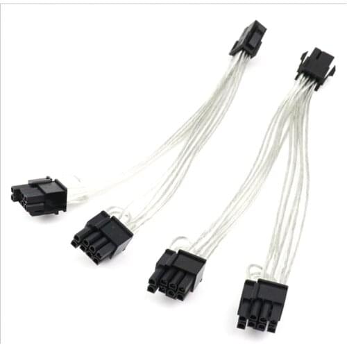 CPU 8Pin to Double 2*8pin(6+2) Graphic Card Splitter Cable for miner