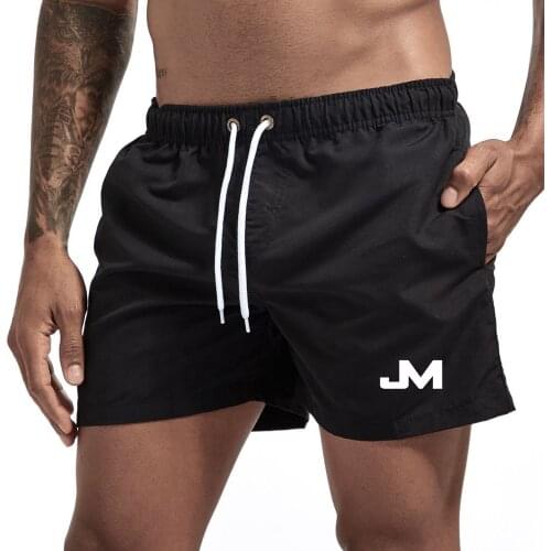 JOCKMAIL Summer Gyms Fitness Hot Shorts Mens Solid 14 Colors Shorts Mens Summer Loose Breathable Casual Shorts Beach Shorts