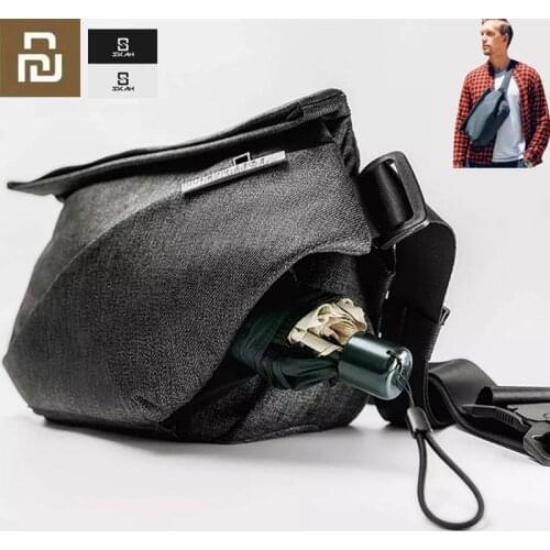 Xiaomi SKAH Mens Waterproof Crossbody Bag Anti-theft Shoulder Sling Bag Multifunction Short Travel Messenger Male Chest Pack