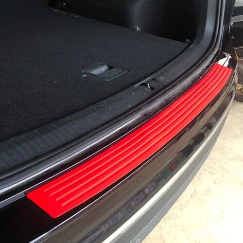 Car Rear Bumper Protector Guard Sticker Rubber Strip For Volvo C30 C70 S40 S60 S70 S80 S90 V40 V50 V60 V70 V90 XC60 XC70 XC90