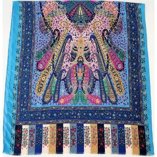 Bohemian Scarf for Women Travel Shawl Muslim Head Hair Wrap Spain Sunscreen Shawl Retro Warm Cotton Linen Winter Bufanda Mujer