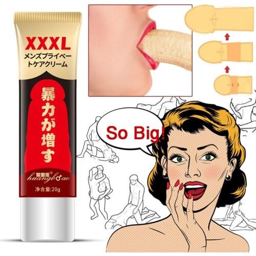 20g Penis Enlargement Cream Increase XXXL Erection Products Sex Products for Men Aphrodisiac paste Plant extracts for Man
